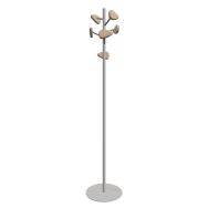 Portemanteau KANOPE 6 têtes Gris Hêtre