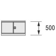 Portes à deux battants - largeur 1000 mm - Bito