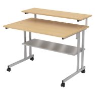 Poste informatique Mira 3 plateaux - MBA