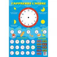 Poster J apprends l heure