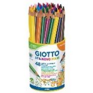Pot de 48 crayons de couleurs GIOTTO Stilnovo Maxi