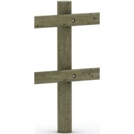 Poteau Armorique 2 lisses - Mobextan