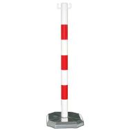 Poteau PVC sur socle lesté à 3,5 Kg - Croso