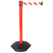 Poteau à sangle - PVC - 2 m - Manutan Expert