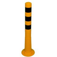 Poteau flexible -750 mm-Noir/jaune