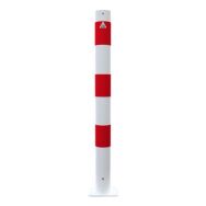 Poteau inclinable bandes réfléchissantes