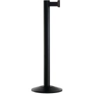 Poteau noir à sangle 2,3m