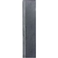 Poteau rectangle - 80x40mm - 2m