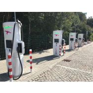 Poteau stationnaire bétonner avec 2 anneaux - Schake
