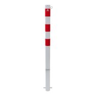 Poteau stationnaire bétonner bandes réfléchissantes anneau-Schake