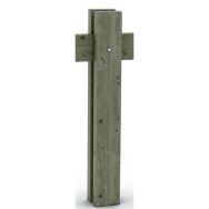 Poteau supplémentaire pour barrière coulissante