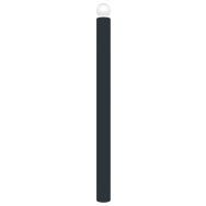 Potelet Opus tête boule - anthracite 7016 /blanc - Rossignol Pro