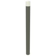 Potelet URBIN PMR tête bombée métal hauteur 1.20 m - Buton Design