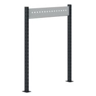 Potence établi hauteur 120 cm traverse Gris clair - Sofame