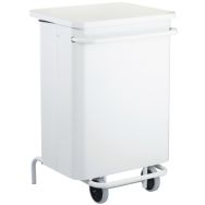 Poubelle Collecroule ROSSIGNOL 70 L Blanc