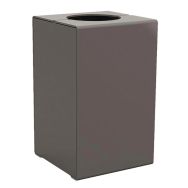 Poubelle Kub 120 L avec écrase cigarette - gris procity