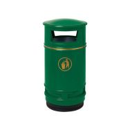 Poubelle Morvan 90 L à poser - serrure - Procity