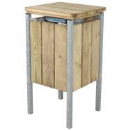 Poubelle Pontusval 100L - pin