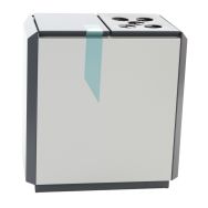 Poubelle Recyclostar 2 avec compartiment gobelets