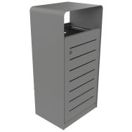 Poubelle URBEO métal ajouré - Buton Design