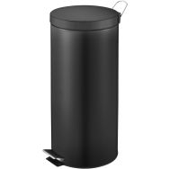 Poubelle à pédale 30L noir