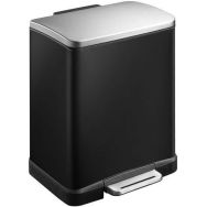 Poubelle à pédale E-Cube rectangulaire 12L EKO - Vepabins