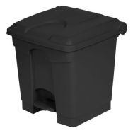Poubelle agroalimentaire en plastique - grise -30L -Probbax