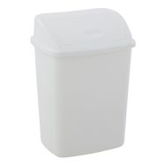 Poubelle en plastique avec couvercle basculant - 15 à 50 L - Vepabins