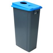 Poubelle et couvercle tri sélectif - 60 ou 80 L - Manutan Expert
