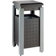 Poubelle extérieur carré 36L