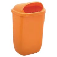Poubelle murale Xerios - 50l - orange / orange-Rossignol Pro