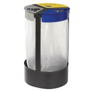 Poubelle tri sélec-Citwin essentiel-gris 7033/bleu 5002/jaune 1021-Rossignol Pro