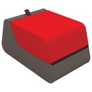 Pouf-lounge 2 en 1 Batbi tissu enduit PVC Ginko - Sokoa