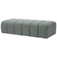 Pouf 2 places Nido tissu bosco non feu