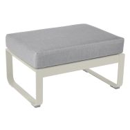 Pouf Bellevie coussin gris flanelle - Fermob