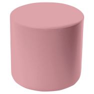Pouf Camomillia rond simili cuir hauteur 45 cm - Spouf