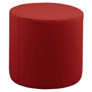 Pouf Camomillia rond simili cuir hauteur 55 cm - Spouf