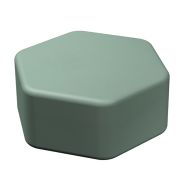 Pouf Honey hexagone H 20 cm - L/P 47.5 cm