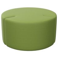 Pouf Tri Ply Ø 85 cm tissu enduit - Nowy Styl