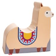Siège en mousse forme lama