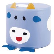 Pouf en mouse motif vache