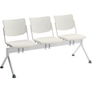Poutre campus polypropylène pour visiteur - 3 places - Quadrifoglio