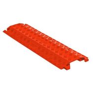 Protecteur de câble 1 canal fast lane® 27.3cmx91,4cm orange