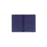 Protège-carte souple 2 poches - Bleu roi