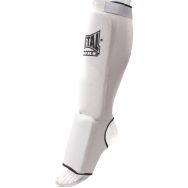 Protege Tibia+Pied Coton Elast blanc XS Metal Boxe