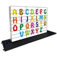Puzzle vertical lettres et chiffres