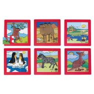 Puzzles les animaux du zoo