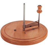 Rabot à fromage de couleur marron en bois hêtre