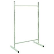 Rack nu DF départ pour bacs à bec Kangourou et European- H 1500 mm