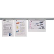 Rail de présentation Grip-a-Strip mural longueur 120 cm